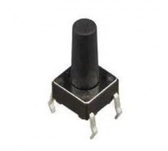 Кнопка тактовая  6мм х 6мм Н11,5мм 4 контакта#2140551