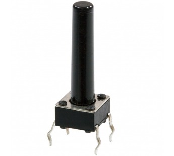 Кнопка тактовая  6мм х 6мм Н18,0мм 4 контакта#2140557