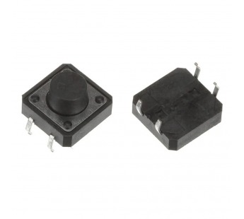 Кнопка тактовая 12мм х 12мм Н  7мм 4 контакта#2078980