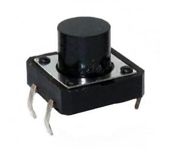 Кнопка тактовая 12мм х 12мм Н  9мм 4 контакта#2078981