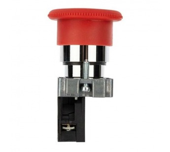 Выключатель-кнопка "Грибок NC" XB2-BS 10A D=22мм (красный)#2135639