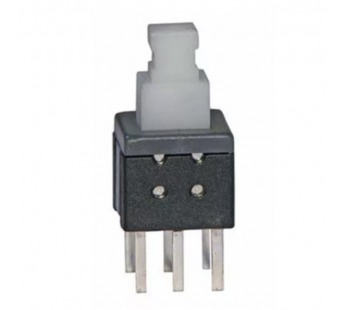 Кнопка модульная с фиксацией 6мм х 6мм, Н=10мм, 6 контактов#2087637