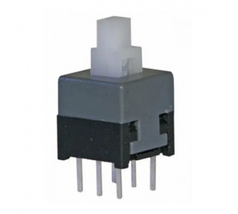 Кнопка модульная с фиксацией 8,5мм х 8,5мм, Н=14мм, 6 контактов#2087618