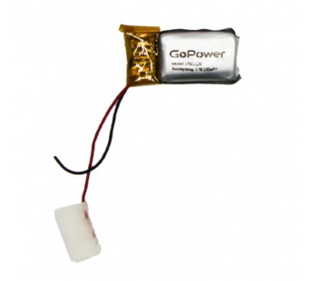 Аккумулятор Li-Pol LP601120 PK1 3.7V 100mAh (толщ.6,0мм, шир.11мм, дл.20мм) "GoPower"#1898917