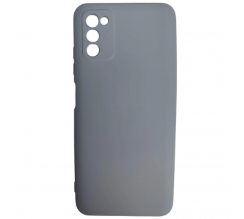                                     Чехол силиконовый Samsung A03s Silicone Cover NANO 2mm серый#2130656