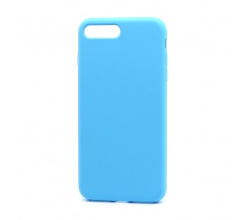 Чехол Silicone Case без лого для Apple iPhone 7/8 Plus (полная защита) (016) голубой#1690966