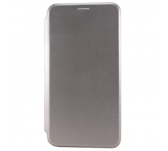 Чехол-книжка BF модельный (силикон/кожа) для Samsung Galaxy A02/M02 серебристый#1691539