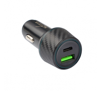 АЗУ VIXION U7 Fast Charger (1-USB 3A/1-PD Type-C) 38W (черный)#1698025