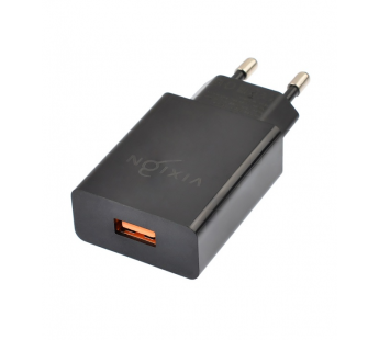 СЗУ VIXION L4i (1-USB/1A) + Lightning кабель 1м (черный)#1698035