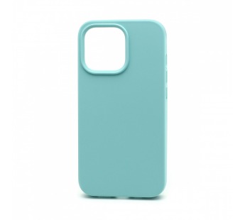 Чехол Silicone Case без лого для Apple iPhone 13 Pro/6.1 (полная защита) (044) светло голубой#1695648