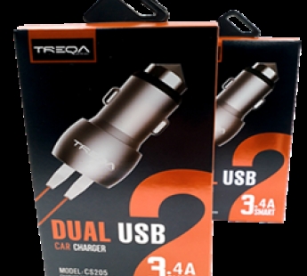 АЗУ TREQA CS-205, 2USB+кабель Micro, цвет в ассортименте#1816408