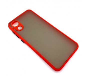 Чехол Samsung A03 Core (2021) Противоударный Матовый Красный#1720519