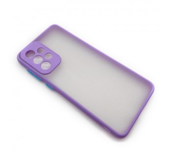 Чехол Samsung A33 (2022) Противоударный Матовый Светло-Фиолетовый#1697488