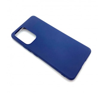 Чехол Samsung A53 (2022) Силикон Матовый Темно-Синий#1697565