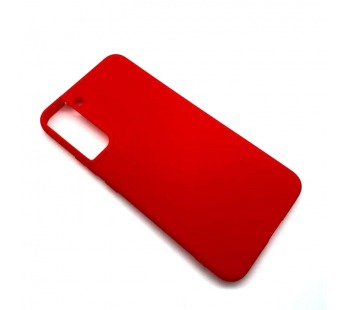 Чехол Samsung S22 (2022) Силикон Матовый Красный#1697688