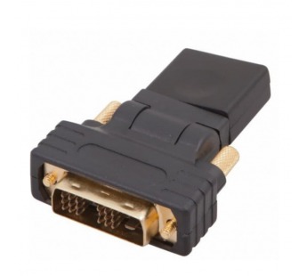 Переходник шт. DVI-D - гн.HDMI (Gold) "Rexant"#1740073