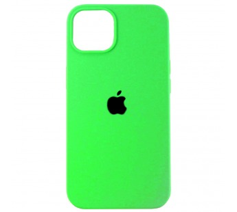 Чехол-накладка - Soft Touch для Apple iPhone 13 (green)#1967355