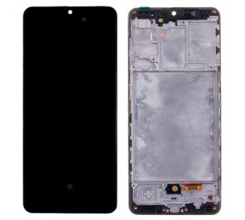 Дисплей для Samsung A315F (A31) в сборе с тачскрином Черный - (AMOLED, с регулировкой подсветки)#2094969