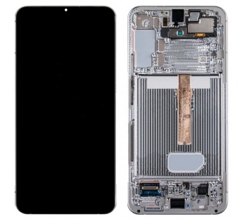 Дисплей для Samsung Galaxy S22+ (S906B) модуль с рамкой Белый - OR (SP)#2085572