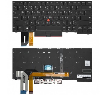 Клавиатура Lenovo ThinkPad E480 с подсветкой#1878953