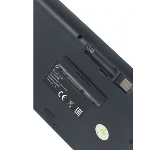Клавиатура + мышь Оклик 220M USB  slim Multimedia #2013725