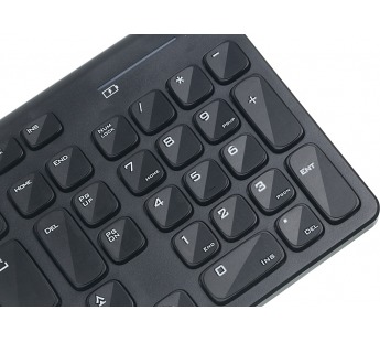 Клавиатура + мышь Оклик 220M USB  slim Multimedia #2013724
