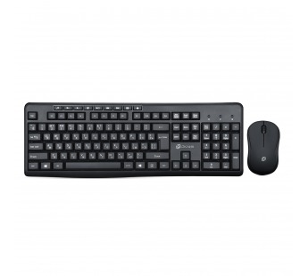 Клавиатура + мышь Оклик 225M клав:черный мышь:черный USB беспроводная Multimedia 1454537, шт#1700021