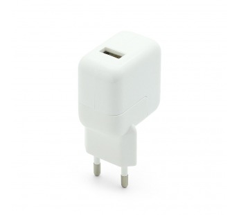 СЗУ с выходом USB для iPad/iPhone (2100 mAh) ORIG (с лого) белое#1701649