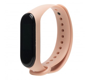 Ремешок - WB13 для "Xiaomi Mi Band 3/Mi Band 4" силиконовый (peach) (205860)#1703067