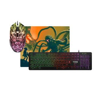 Игровой набор DEFENDER Tark C-779 RU,Light,мышь+клавиатура+ковер (1/20)#1702059