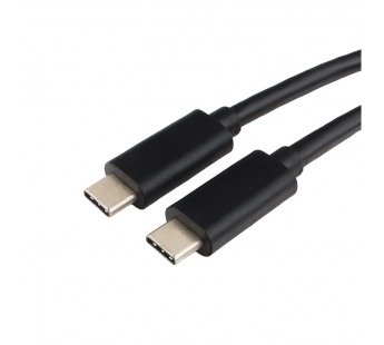 USB кабель шт.Type-C - шт.Type-C 2м, черный "Cablexpert"#1786257
