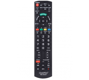 Пульт ДУ универсальный ClickPDU Panasonic RM - D920+ LCD TV, DVD+Vera Link#1935838