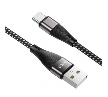 Кабель USB - Type C HOCO X57 Blessing 2.4A, 1m (черный)#1703120