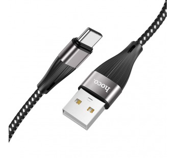 Кабель USB - Type C HOCO X57 Blessing 2.4A, 1m (черный)#1703119