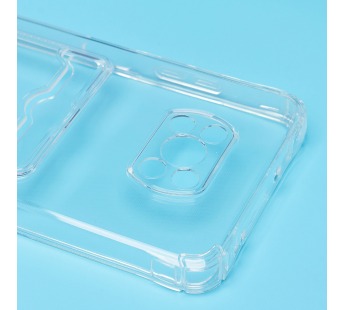 Чехол-накладка - SC276 с картхолдером для "Xiaomi Poco X3/Poco X3 Pro" (transparent) (206022)#1797287