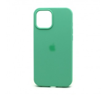 Чехол Silicone Case с лого для Apple iPhone 12 Pro Max/6.7 (полная защита) (050) зеленый#1705325