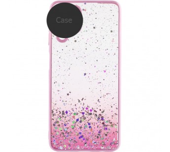                                         Чехол силикон-пластик Samsung S22 Ultra звездопад розовый*#1706150