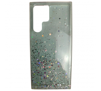                                         Чехол силиконовый Samsung S22 Ultra звездопад зеленый*#2133749