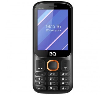 Мобильный телефон BQM-2820 Step XL+ Black+Orange#1715414