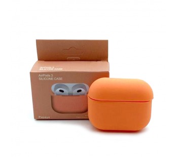 Чехол AirPods 3 Silicone Case №04 Светло-Оранженый#1714324