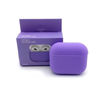 Чехол AirPods 3 Silicone Case №06 Фиолетовый#1714322