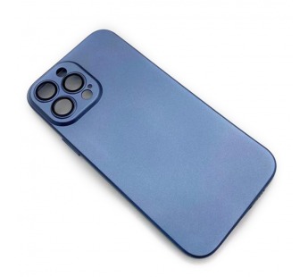 Чехол iPhone 13 Pro (Glass Camera) Силикон 1.5mm Синий#1712770