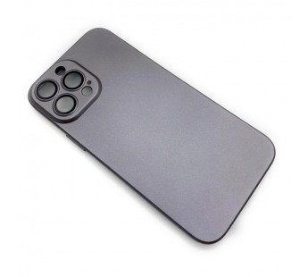 Чехол iPhone 13 Pro Max (Glass Camera) Силикон 1.5mm Серый#1712737
