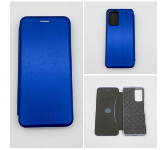 Чехол Samsung A33 (2022) Книжка Stylish Кожа Темно-Синий#1785180