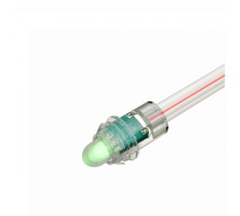 Светодиодный пиксель DIP, d=9 мм, 12В, 0,2Вт, красный, 50 шт., шт#2002726