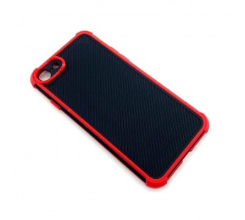 Чехол iPhone 7/8/SE (2020) Robust Черно-Красный#1714799