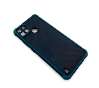 Чехол Realme C21Y (2021) Robust Черно-Зеленый#1715031