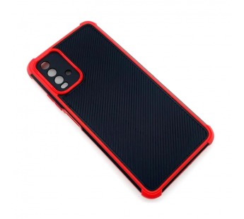 Чехол Xiaomi Redmi 9T (2021) Robust Черно-Красный#1714789
