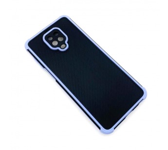 Чехол Xiaomi Redmi Note 9 Pro/9S (2020) Robust Черно-Фиолетовый#1714692