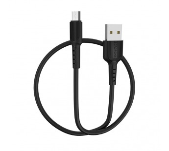                         Кабель Micro USB Borofone BX16 2.4А 1m (черный)#1716355